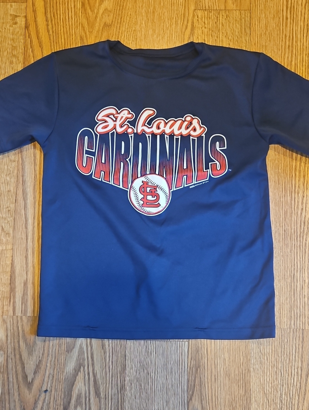 Kids Navy Short-Sleeve Tee